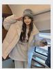 Women's Short Hooded Cotton Jacket - Korean Style Design, Thickened