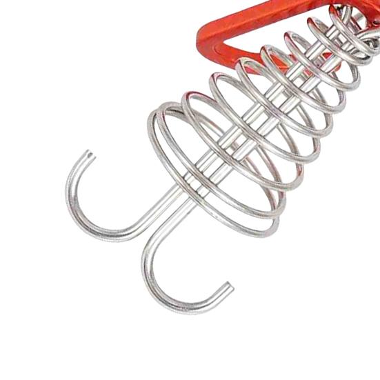 Octopus Deck Peg Spiral Shaped Adjustable Spring Durable Outdoor Camping Octopus Rope Buckle