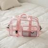 Large Capacity PVC Waterproof Bag Transparent Gym Bag Casual Travel Duffle  Swimming