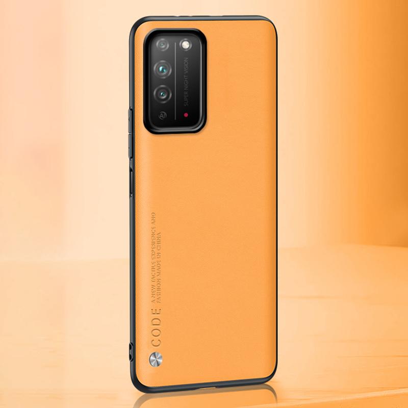 Luxury PU Leather Phone Case For Honor X10 X30 Max X30i Matte Back Cover Silicone Case For Honor View 20 30 Pro Plus 20S 20E 30S