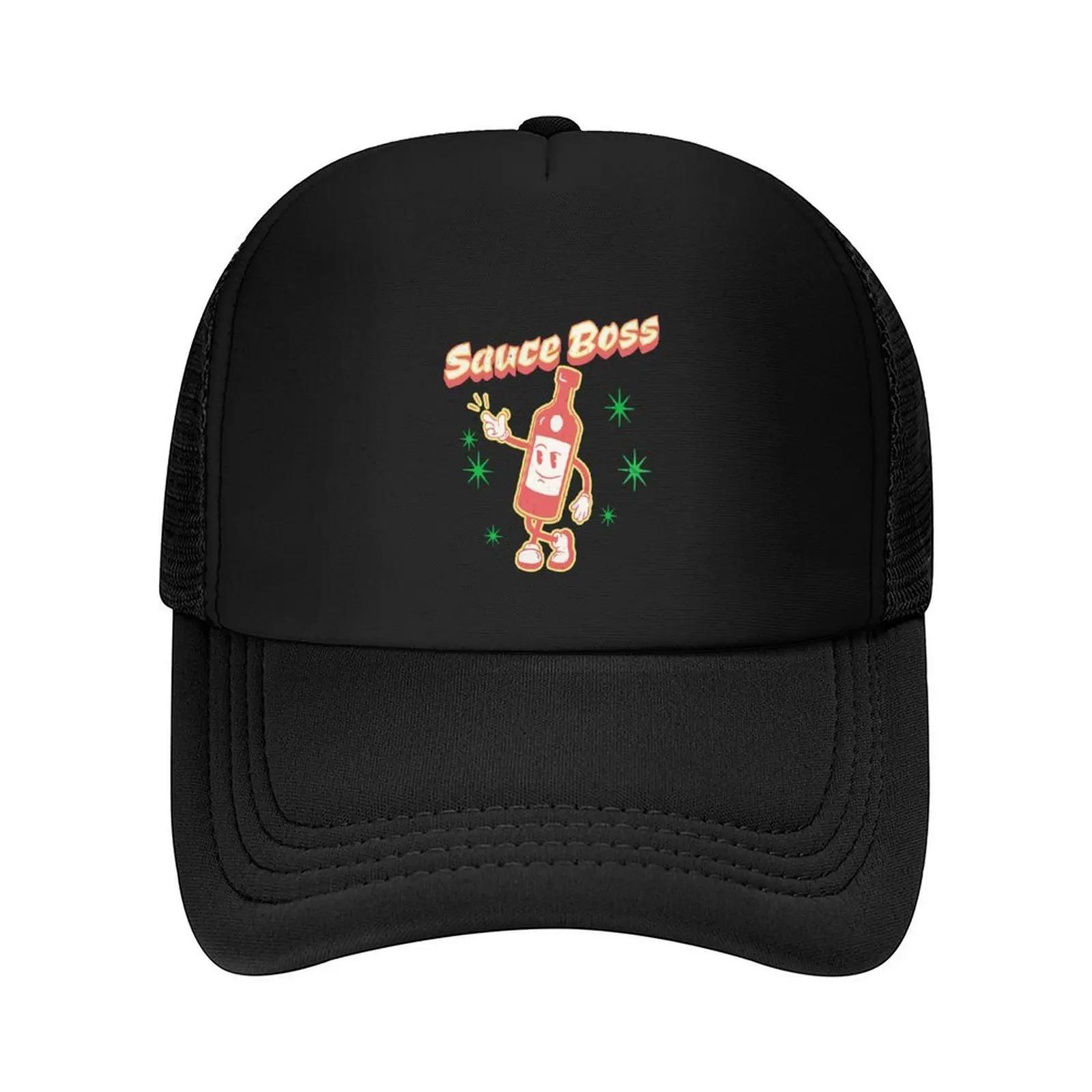The Sauce Boss Baseball Cap Beach Hat Baseball Cap Hat Unisex Luxury fishing caps Unisex Designer Unisex Womens