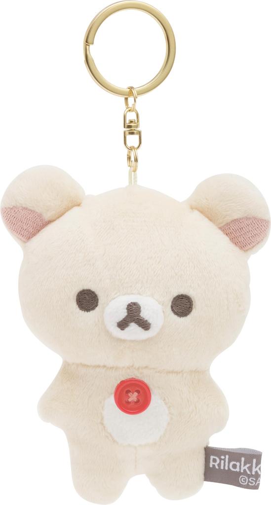 Rilakkuma BASIC Hanging Plush Toy Korilakkuma MF99701 San-X "NEW RILAKKUMA"