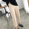 Thicken Women Pencil Pants Autumn Winter Trousers OL Style Female Work Suit Pant Loose Female Trousers Capris