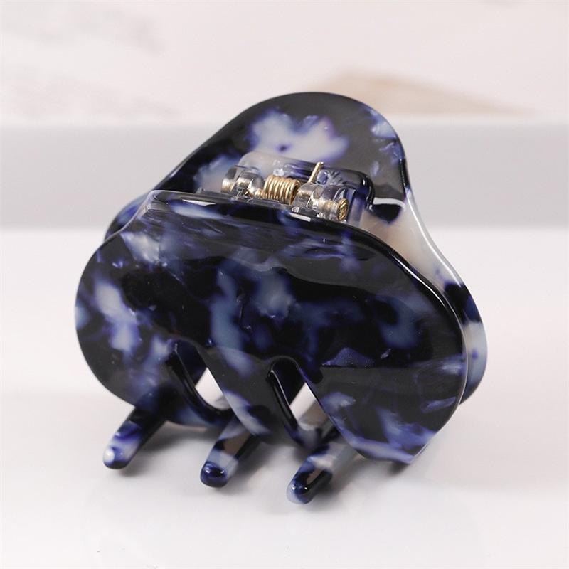 Fashion Rhombus Acetate Hair Claws Colourful Ponytail Hair Accessories Acetic Claw Clips For Women Or Girls