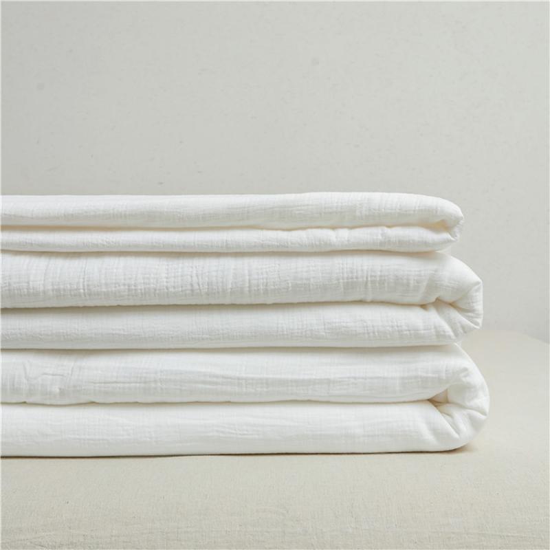 Japanese Quilts Summer Pure White Cotton Duvets Double Couple Beds Quilts Blanket Queen Size Air Conditioning Cold Comforter