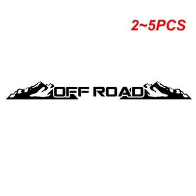 2~5 PIEZAS 100cmX9cm Para OFF ROAD - Vinilo Adhesivo para Parabrisas Pegatina para Coche Calcomanía Vinilo Pegatina para Ventana Trasera se adapta a 4x4 barro Off road Auto