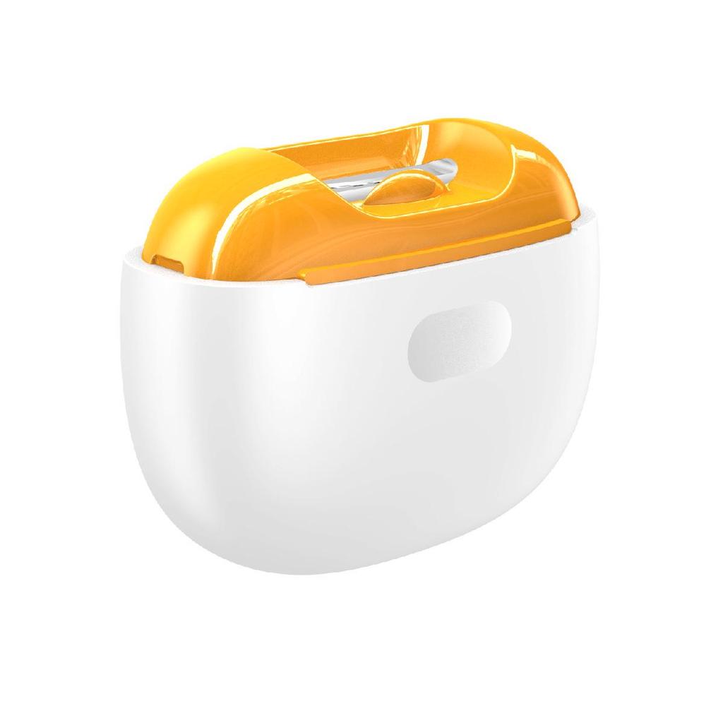 Compact 3-in-1 Electric Nail Care Set for Seniors & Kids: Clipper, Grinder, Polisher, Anti-Pinch Design, Portable.