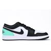 Jordan Air Jordan 1 Low top Vintage Basketball Shoes Men's Black Green 553558-131(Team59-SBOX)