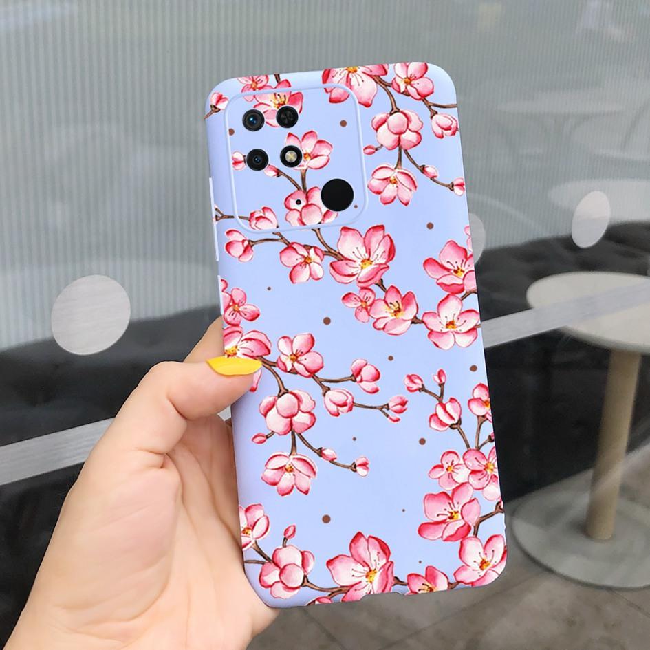 For Xiaomi Redmi 10C Phone Case New Popular Flower Painted TPU Cover For Xiaomi Redmi 10C 4G Bumper Redmi10C NFC 2022 Soft Funda