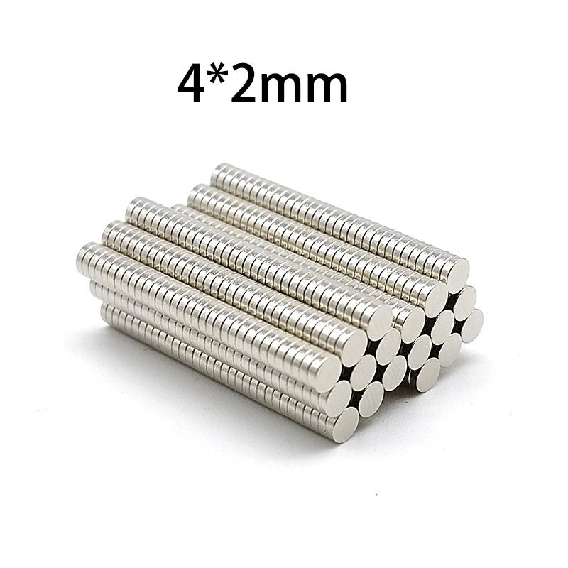 5mm/4mm/2mm x 2mm Tiny  Magnets -  Ultra-Small Round Disc Magnets with Ni-Cu-Ni Coating