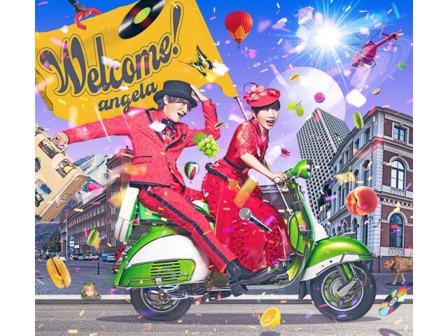 

[CD+Blu-ray] Добро пожаловать! Первая пресса, ограниченное издание, аниме-песня angela KICS-94122