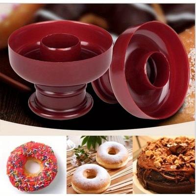Bakery Decorating Cake Tool Home Food-Grade Plastic Cake Maker Mold Desserts Cutter DIY Donut Mold Fondant Doughnut Cutter