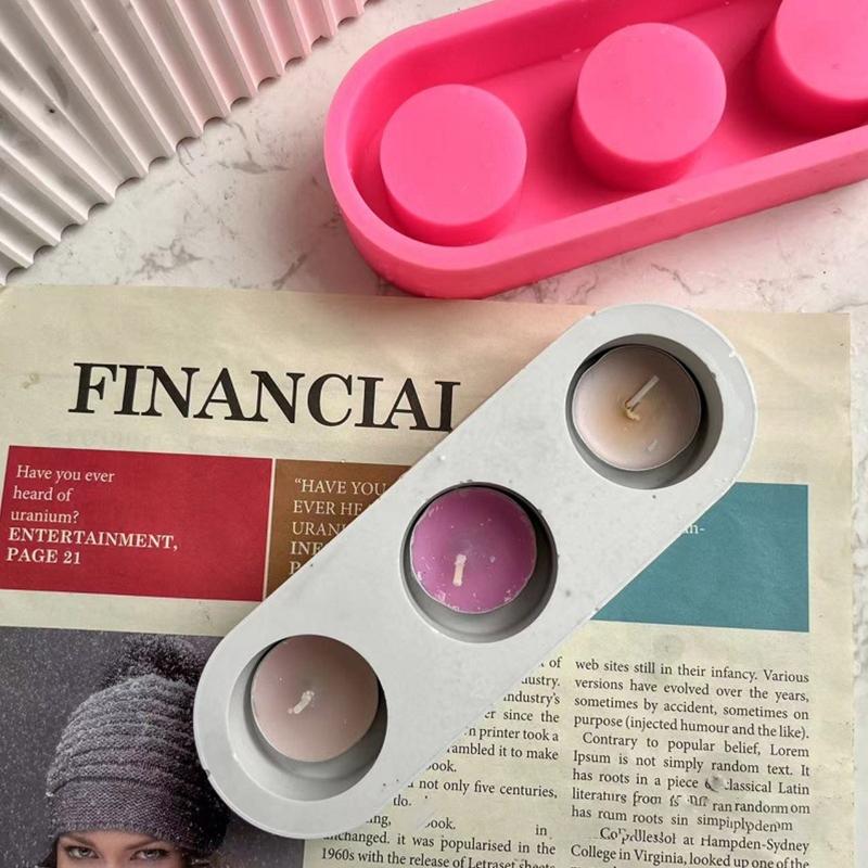 Resin Candle Holder Silicone Mould Candlestick Epoxy Casting Mould for DIY Jewelry Box Trinket Container Home Decor