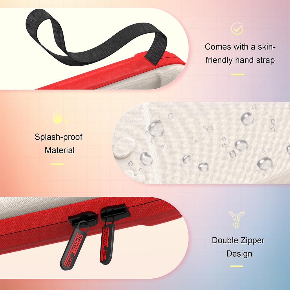 Carrying Case Shockproof Portable Storage Bag Anti-scratch Carry Case Protective Travel Case for Switch 2 Console & Accessories