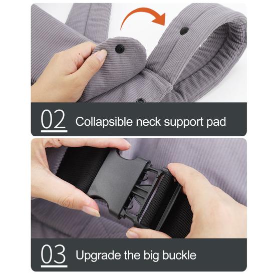 Baby Carrier for Newborns To Toddlers 7-36 Lbs Ergonomic 4-in-1 Design Adjustable Hip Seat Straps Supports Healthy Hip Spinal Development Baby Carrier