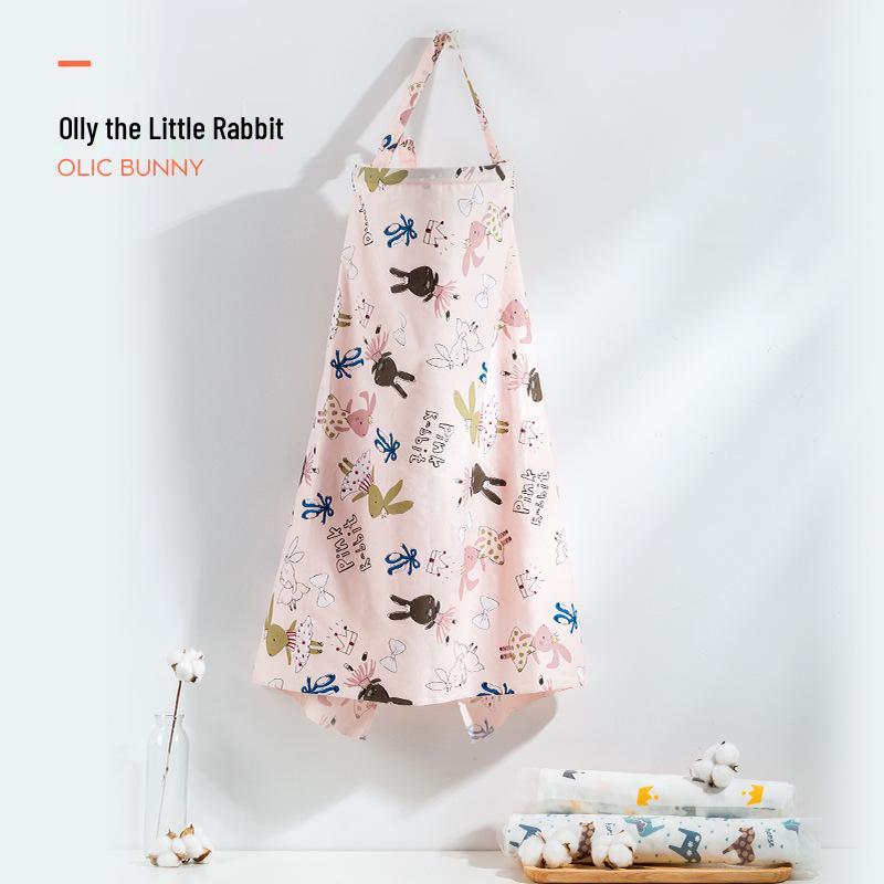 Bawełniany Letni Pokrowiec do Karmienia Piersią i Kardigan Maskujący