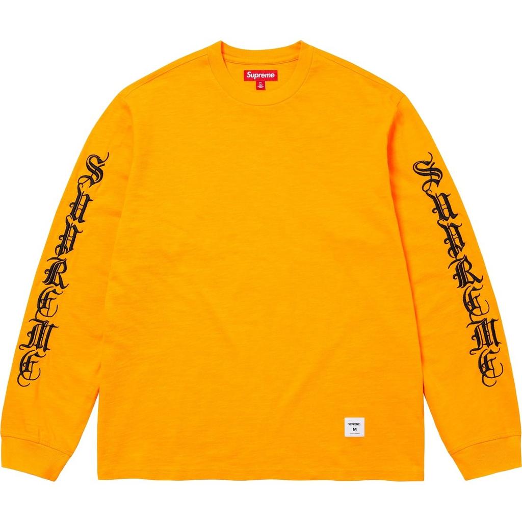 Supreme Old English L/S Top SUP-FW24-058