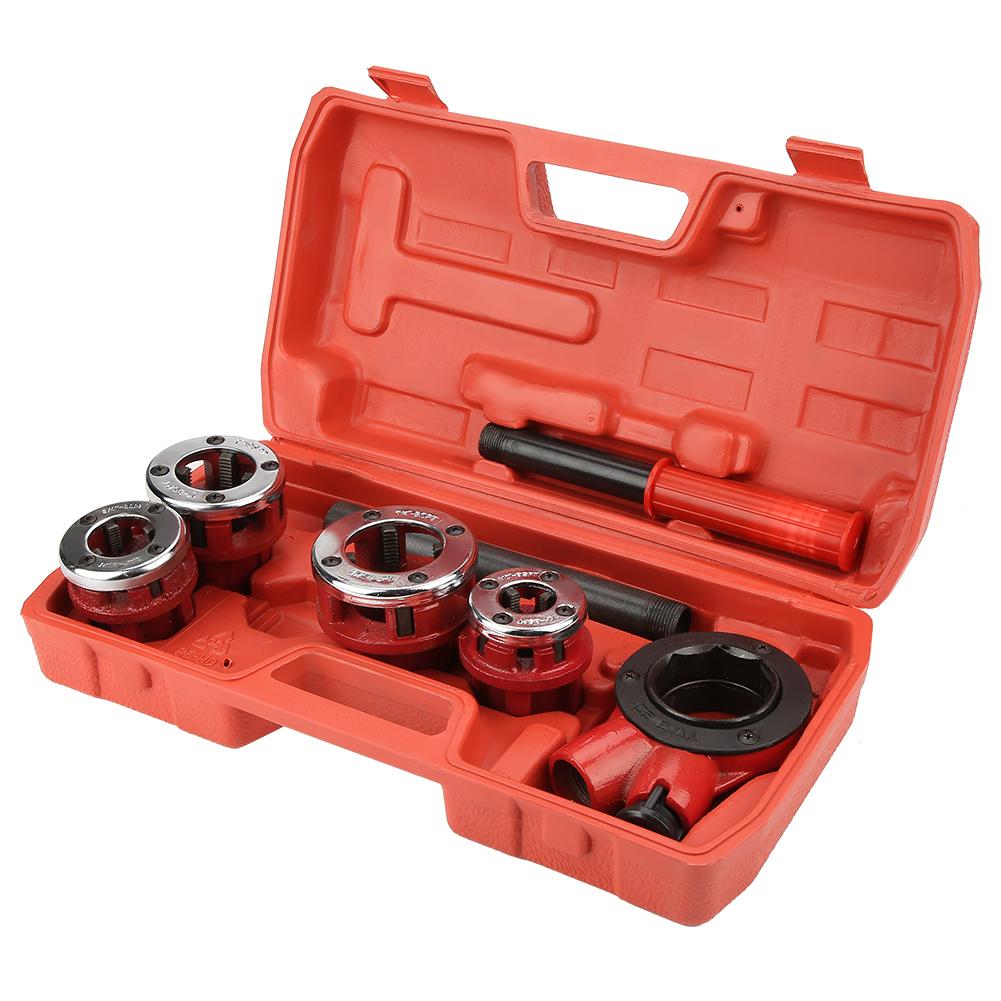 

Плашки Набор для нарезания резьбы на трубах 1 2 3 4 1 1‑1 4 Инструмент для нарезания резьбы (# 02)