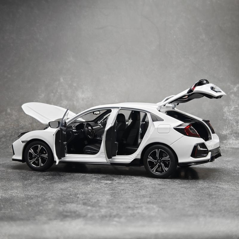 OEM diecast model 1:18 Honda Civic Hatchback Car Model static display holiday gift
