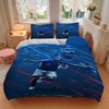 3Pcs Football Passion Kylian Mbapp Bedding Sets For All Sizes New 3D Printed Bed Cover Comforter Duvet Cover Pillowcase Bedroom Decoration