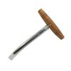 Practical Luthier Repair Tool Violin Peg Hole Reamer for W/ Taper Wood Handle for 3/4 4/4 Violin Making Tool Stainless S
