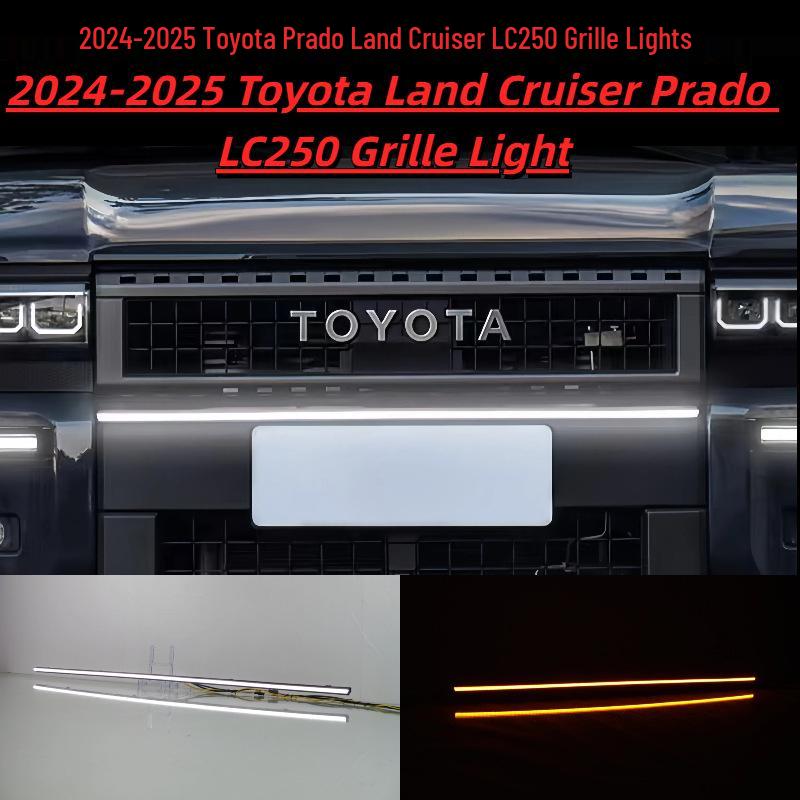 2024-2025 Toyota Prado LC250 Zweifarbiges Motorhaubenlicht Modifikation