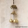 Japanese Wind Chimes Copper Wind Bell Outdoor Yard Garden Decorative Supplies Door Bell for Home Car Hanging Decor Garden Decor