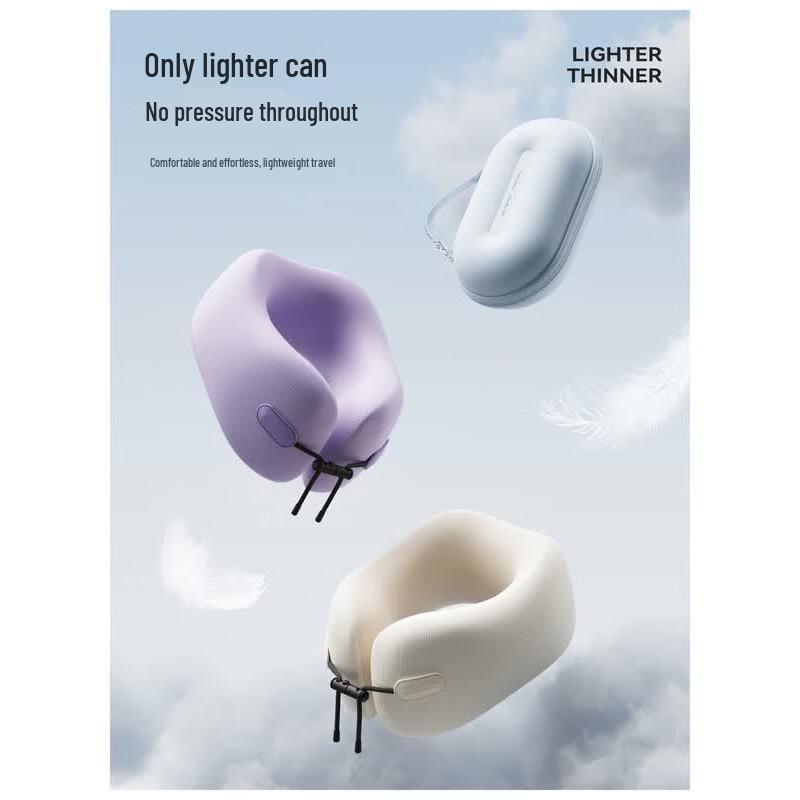 Portable Memory Foam U-shaped Travel Neck Pillow