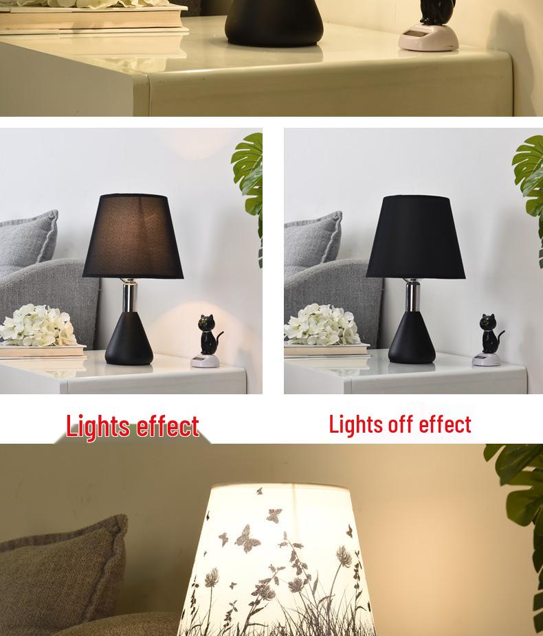 Modern LED Dimmable Bedside & Study Lamp with Eye Protection and Remote Control