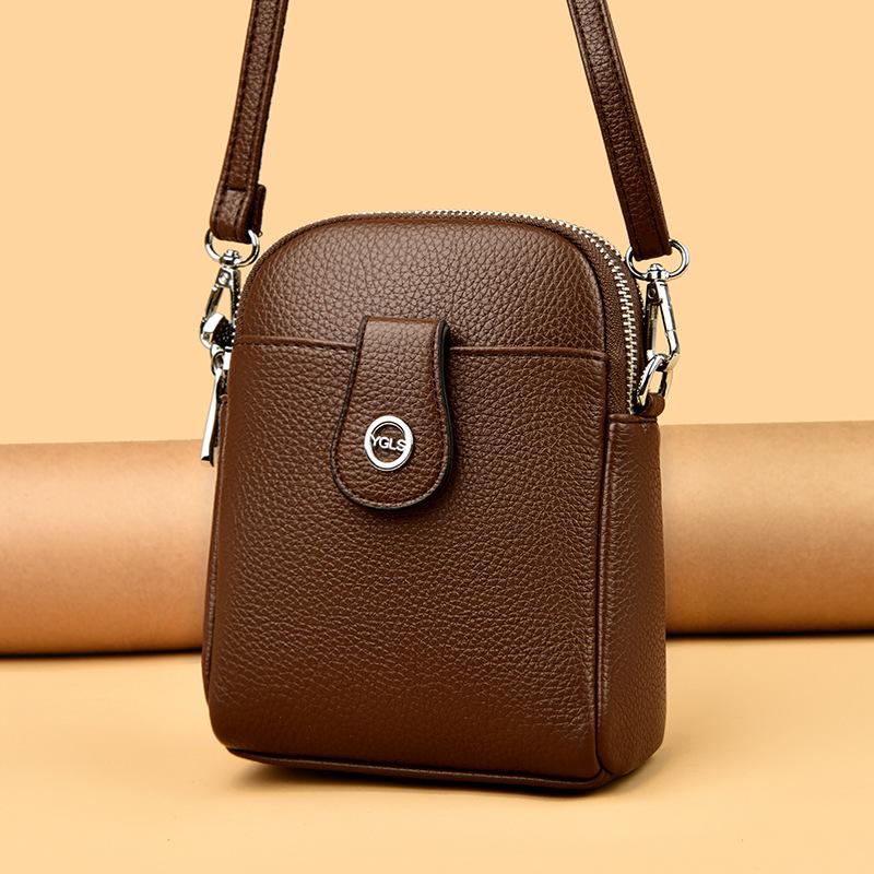 Compact Mini Phone Bag, Stylish Cross-body Bag with Shoulder Strap, Large-capacity Fashionable Phone Case