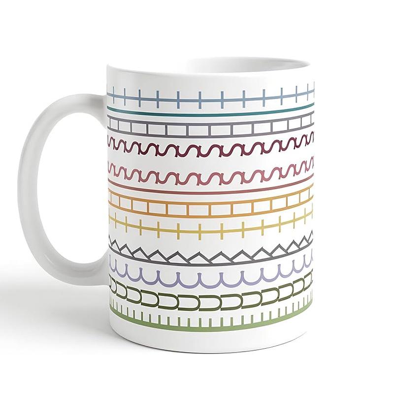 Creative Hidden Message Ceramic Coffee Cup