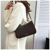 IELGY French Niche Simple Retro Dumpling Bag Trendy Armpit Order Shoulder Baguette Bag