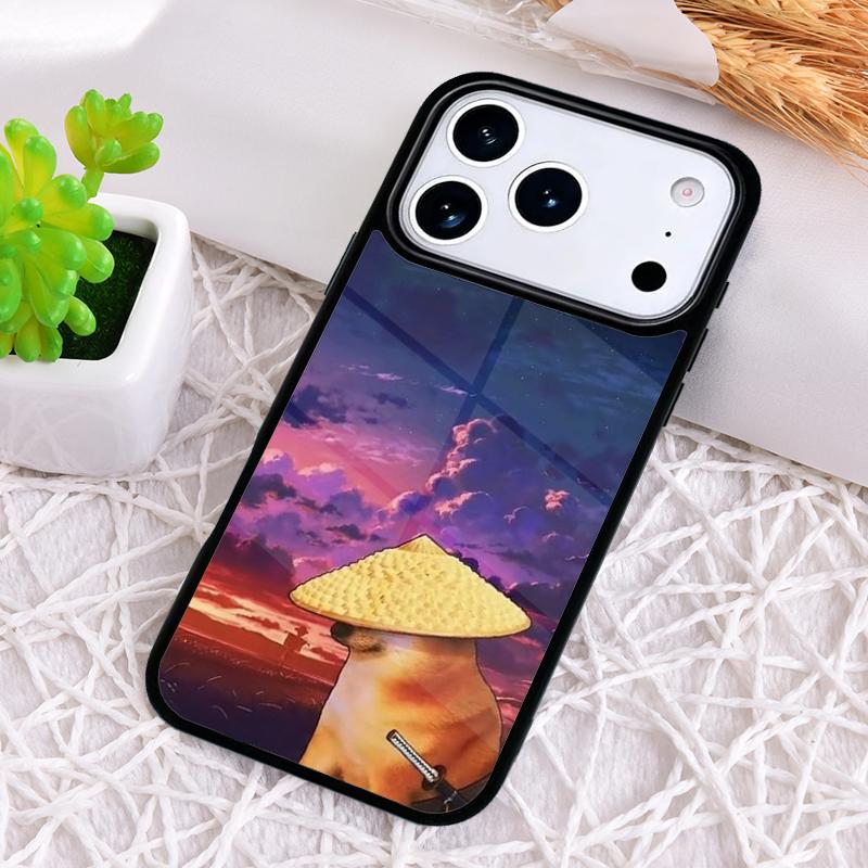 Cheems Doge Phone Case for iPhone 17 Air 16 15 11 12 14 13 Pro Max Shockproof Cover