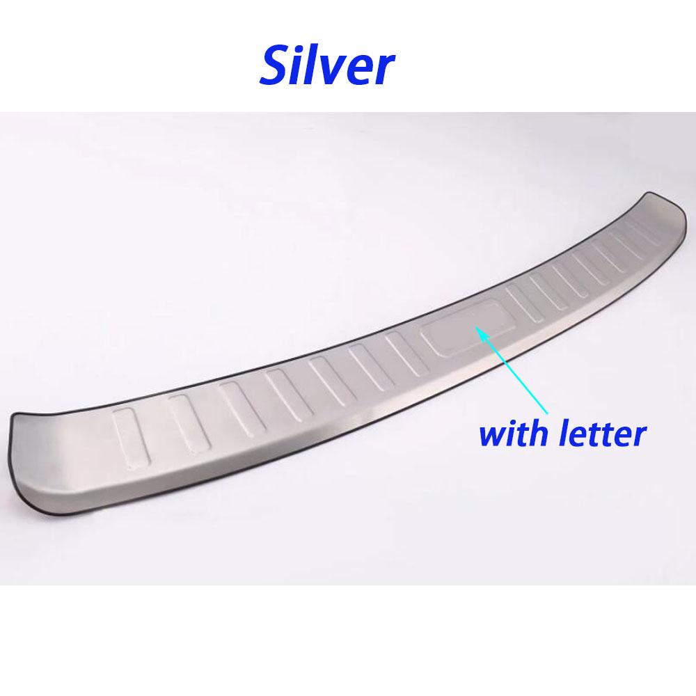 For VW Volkswagen Golf7 Golf 7 2014 2015 2016 2017 2018 Car Outside Rear Bumper Tailgate Pedal Strip Trim Plate Threshold Frame