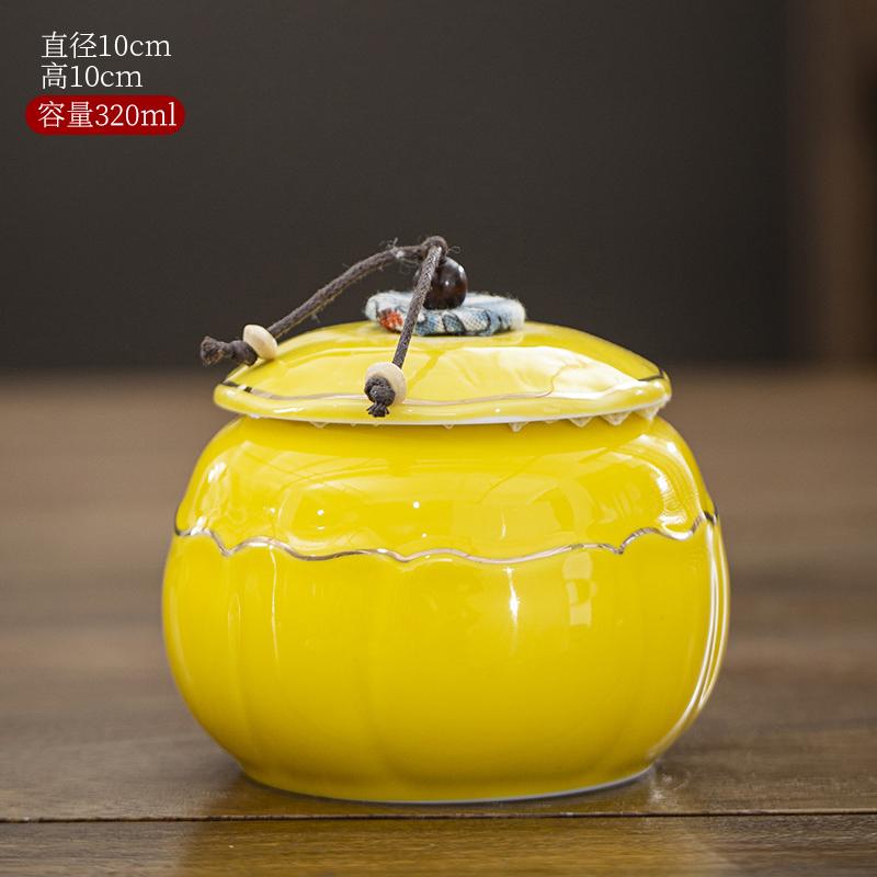 Ceramic Tea Jar Tea Sealed Storage Jar Blue and White Porcelain Retro Home Teaware Warehouse Travel Jars Tea Sugar Coffee Boxes