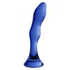 Dildo - CHRYSTALINO - Gallant - Verre - Bleu - Droit