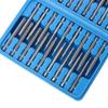 75mm Extra Long 1/4 Inch Magnetic Screwdriver Bit Set Torx Star Hex Spline Screwdriver Bits Kit for Home Repair