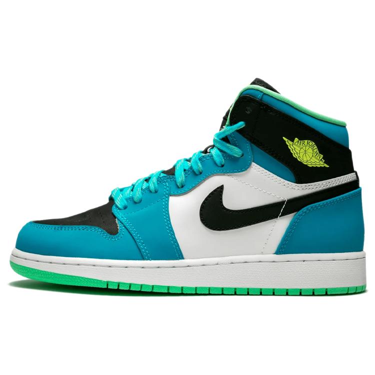 

новые Air Jordan 1 Retro High Blue Lagoon GS 38