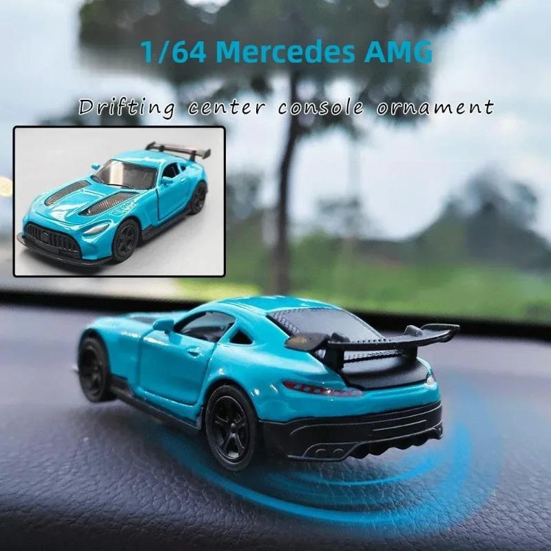 1/5Pcs Drift Car Ornament - Realistic Rotating Tail Swing Dynamic Ornament Rotate Car Model Physical in-car  Sports Car Model