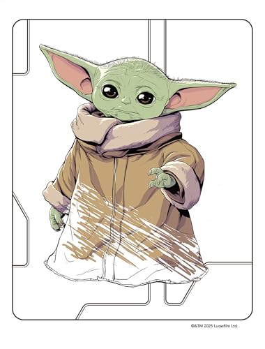 STAR WARS The Mandalorian and Grogu Sticker & Coloring Book: Packed with adorable Grogu! Enjoy some relaxing time. ([Variety])