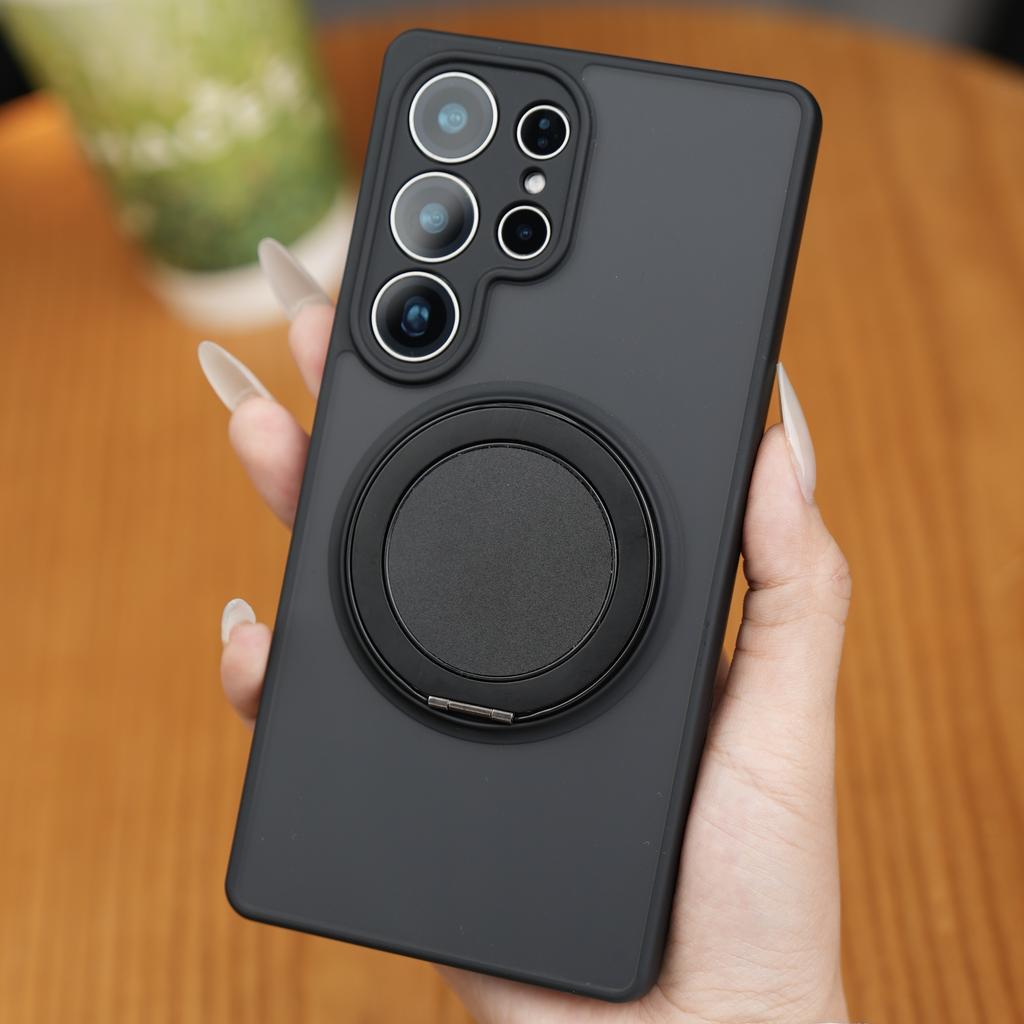 Magnetic Ring Holder Armor Case for Samsung S26 S25 S24 S23 FE Ultra Plus A56 A55 A54 A36 A35 A26 A16 A17 A07 A06 Cover