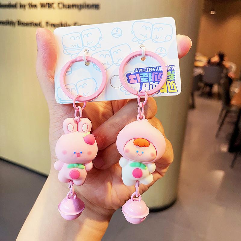 Couple Cartoon Keychains Charming Bag Decorations Great Gifts For