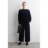 Women S Corduroy Barrel Leg pantS Navy