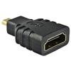 Adapter HDMI 1.4 micro HDMI Akyga AK-AD-10 Przejściówka beczka żeńsko - męska