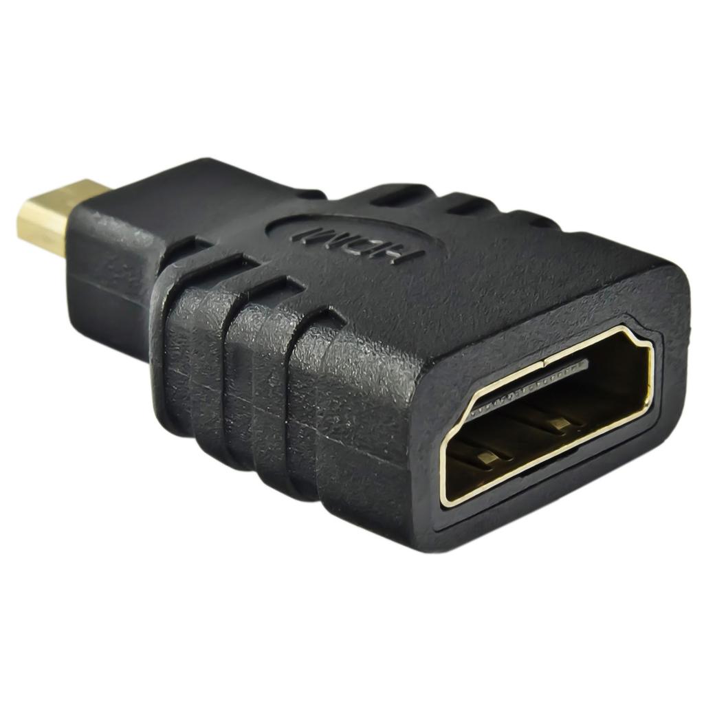 Adapter HDMI 1.4 micro HDMI Akyga AK-AD-10 Przejściówka beczka żeńsko - męska