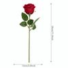 1pc Small Bundle Simulated Rose Bouquet Silk Rose Flower Bouquet Home Decoration  Photography Props