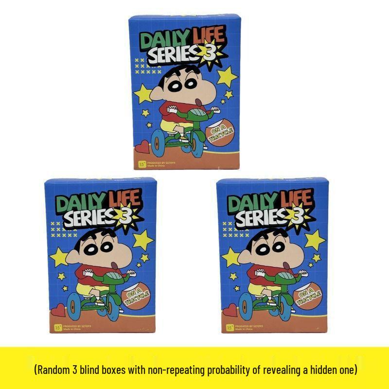 Crayon Shin-chan Serie 3 Trendige Spielfigur - Niedliche Plüschpuppe & Schreibtischdekoration Geschenk