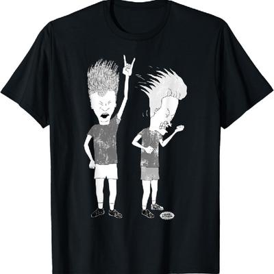 Beavis and Butt-Head Sketch Rock Out T-Shirt_1
