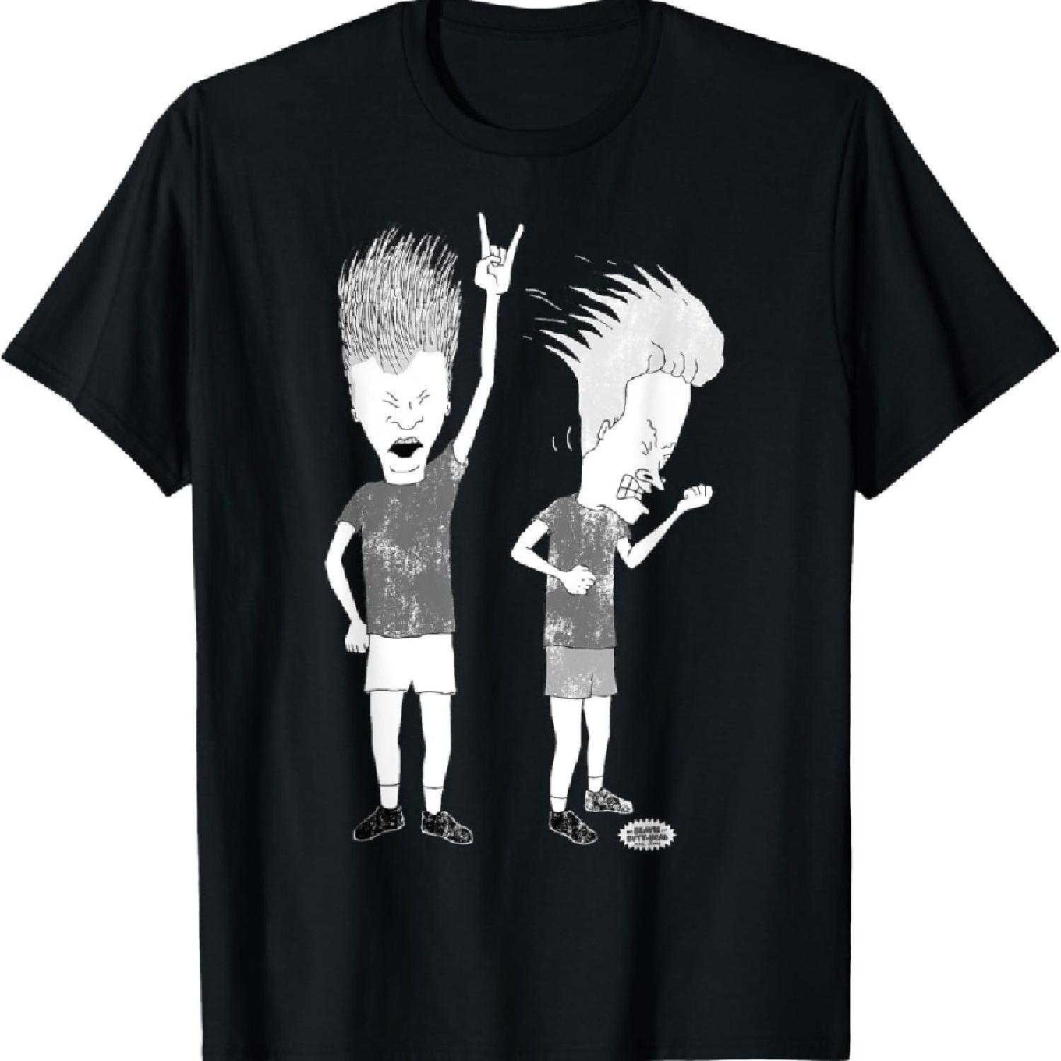 

Beavis and Butt-Head Sketch Rock Out T-Shirt_1 S