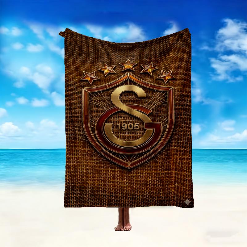 [Galatasaray SK Blanket] Soft Throw Blanket for Bed Sofa, Holiday Gift Blanket for Women Men Family Friend